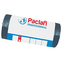 Мешки для мусора 60 л, черные, в рулоне 50 шт., ПНД, 6,2 мкм, 800х600 мм, PACLAN Professional, 604078 в Ростове-на-Дону