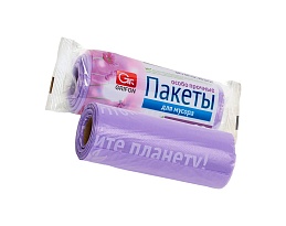 Мешки для мусора 35 л, ароматизированные, сиреневые, в рулоне 20 шт., ПНД, 12 мкм, 560х530 мм, GRIFON Полевые Цветы, 100-034 в Ростове-на-Дону Мешки для мусора 35 л, ароматизированные, сиреневые, в рулоне 20 шт., ПНД, 12 мкм, 560х530 мм, GRIFON Полевые Цветы, 100-034 в Ростове-на-Дону