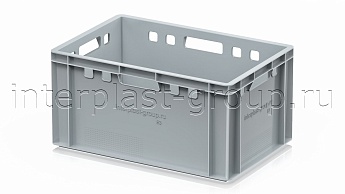 Ящик для мяса и колбасных изделий Е-3 серый в Ростове-на-Дону Ящик для мяса и колбасных изделий Е-3 серый в Ростове-на-Дону