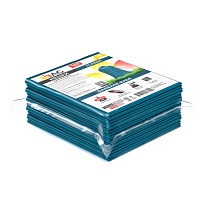 Мешки для мусора 160 л, светло-синие, в пачке 10 шт., ПВД, 40 мкм, 900х1100 мм, i-Bag в Ростове-на-Дону