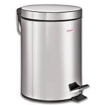 Ведро-контейнер для мусора (урна) с педалью LAIMA Classic, 5 л, зеркальное, нержавеющая сталь, со съемным внутренним ведром в Ростове-на-Дону Ведро-контейнер для мусора (урна) с педалью LAIMA Classic, 5 л, зеркальное, нержавеющая сталь, со съемным внутренним ведром в Ростове-на-Дону