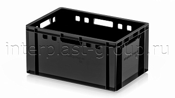 Ящик для мяса и колбасных изделий Е-3 черный в Ростове-на-Дону Ящик для мяса и колбасных изделий Е-3 черный в Ростове-на-Дону