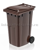 Контейнер для мусора 240 л коричневый облегченный 240 зеленый в Ростове-на-Дону
