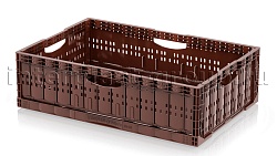 Ящик складной 600х400х180 коричневый