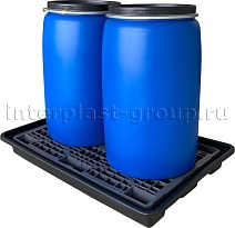Поддон пластиковый для двух бочек в Ростове-на-Дону