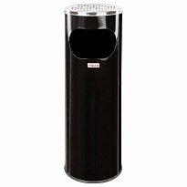 Урна с пепельницей 18 литров, нержавеющая сталь, черная, LAIMA PROFESSIONAL в Ростове-на-Дону Урна с пепельницей 18 литров, нержавеющая сталь, черная, LAIMA PROFESSIONAL в Ростове-на-Дону