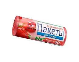 Мешки для мусора 30 л, ароматизированные, Клубника, красные, в рулоне 20 шт., ПНД, 9 мкм, 560х530 мм, GRIFON Aroma, 101-020 K в Ростове-на-Дону Мешки для мусора 30 л, ароматизированные, Клубника, красные, в рулоне 20 шт., ПНД, 9 мкм, 560х530 мм, GRIFON Aroma, 101-020 K в Ростове-на-Дону