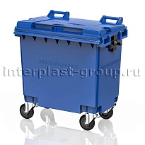 Мусорный контейнер 770 л голубой 770 голубой в Ростове-на-Дону